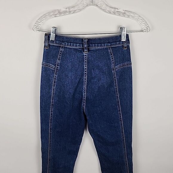 WE THE FREE 26 womens medium wash stretchy denim skinny jeans high rise waisted - Picture 5 of 7